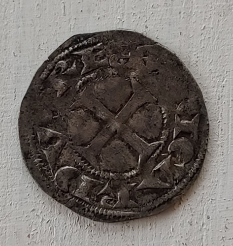 Anglo-Gallic Richard I Lion Heart 1189-1196 Silver Denier