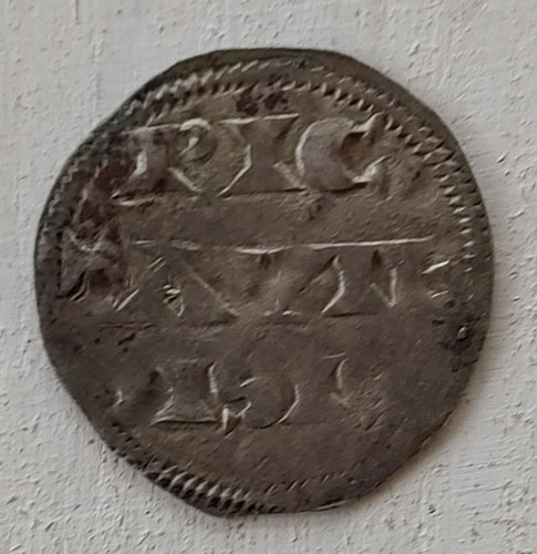 Anglo-Gallic Richard I Lion Heart 1189-1196 Silver Denier