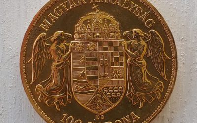 Hungary Unc 1908 K.B. Franz Joseph Gold 100 Korona .9802 oz AGW