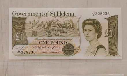 St. Helena Unc 1979/82 Banknote trio