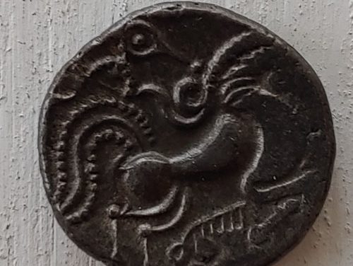 Celtic Gaul, Coriosolites 75-50 BC 6gm Billon Stater