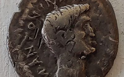 Mark Antony and Octavian 40-39 BC 3gm Silver Denarius