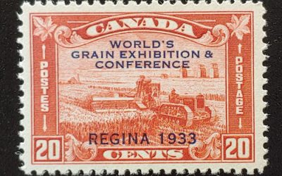 Canada #203 VFNH 1933 30c Grain Exhibition Regina