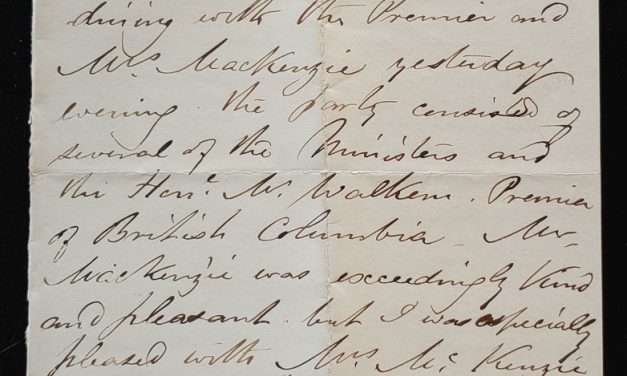Ottawa Jan 8, 1875 Marcus Smith 2.5 page letter to his wife