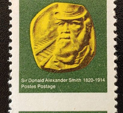 Canada #531 Mint 1970 6c C.P.R. Misperf, disturbed gum, ex Penko
