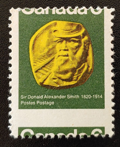 Canada #531 Mint 1970 6c C.P.R. Misperf, disturbed gum, ex Penko