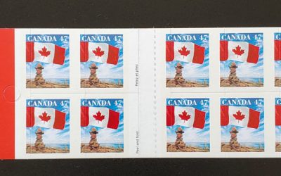 Canada #1700d Never Hinged Miscut Booklet Pane (10)