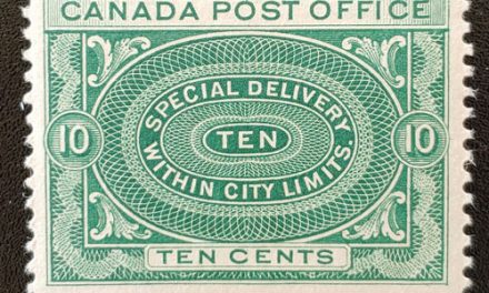 Canada #E1 Fine Never Hinged 1898 10c Special Delivery