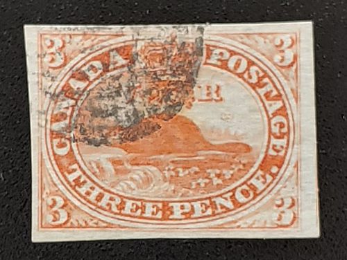 Canada #4 VF Used 3d Beaver
