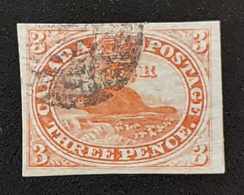 Canada #4 VF Used 3d Beaver $300
