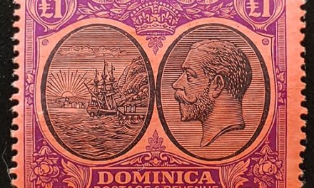 Dominica #85 Never Hinged 1923 George V Pound