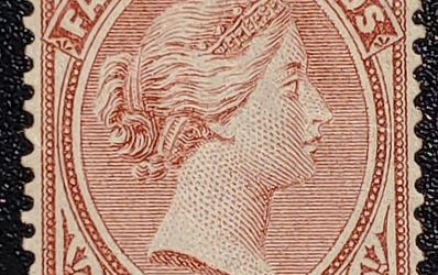 Falkland Islands #1 Mint part OG HR 1878 1d Claret