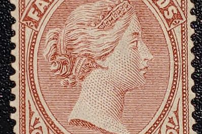 Falkland Islands #1 Mint part OG HR 1878 1d Claret