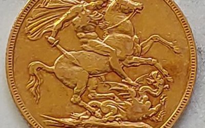 Australia XF 1882H Queen Victoria Gold Sovereign
