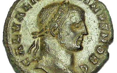 Galerius 305-311 AD 25mm 6gm AE Follis struck at Cyzicus