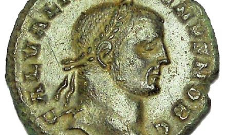 Galerius 305-311 AD 25mm 6gm AE Follis struck at Cyzicus