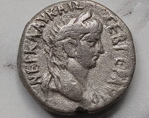 Nero 54-68 AD 7.3gm Roman Egypt, Alexandria Billon Tetradrachm
