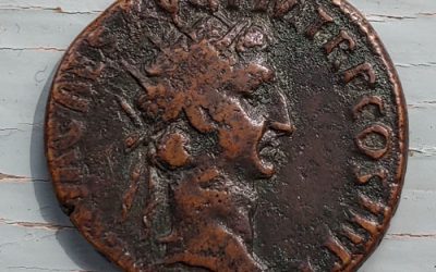 Nerva 96-98 AD 12gm AE Dupondius w/ Libertas etc