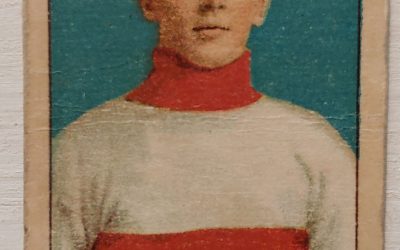 Frank Glass C-56 1910/11 #5 Rookie Hockey Card, rd corners