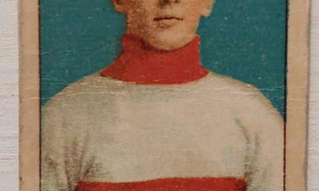 Frank Glass C-56 1910/11 #5 Rookie Hockey Card, rd corners