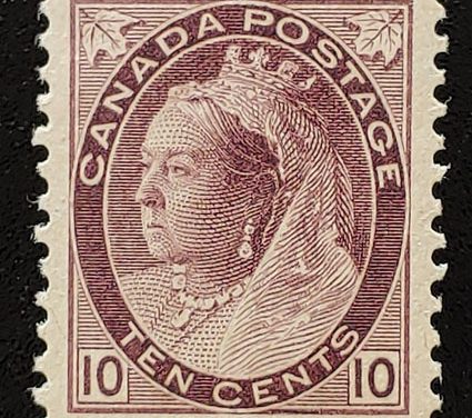 Canada #83 VF Mint 10c QV Numeral