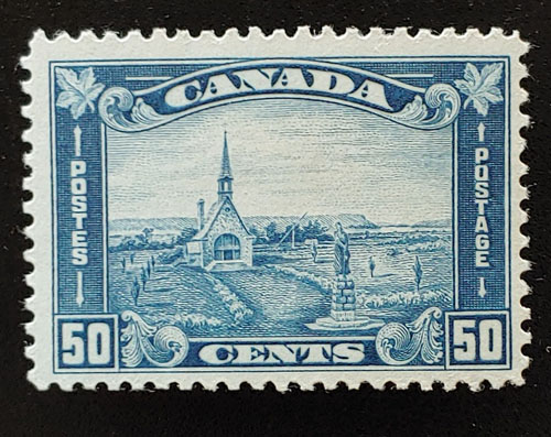 Canada #176 F/VF Mint 1930 50c Grand Pre $225