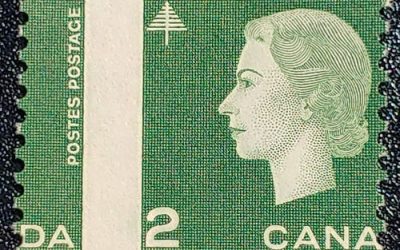 Canada #402 Never Hinged 1963 2c Cameo Misperf ex Penko