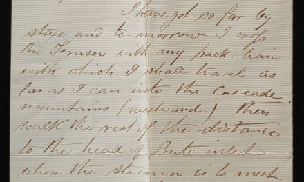 C.P.R. Survey Western Division 22 Jn 1875 Soda Creek Smith Letter