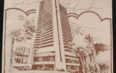 Pierre Trudeau Autographed 1973 Hyatt Regency Vancouver Program