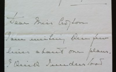 Princess Louise 24 Apr 1905 signed 5×7″ 4pg Cumberland Lodge letter