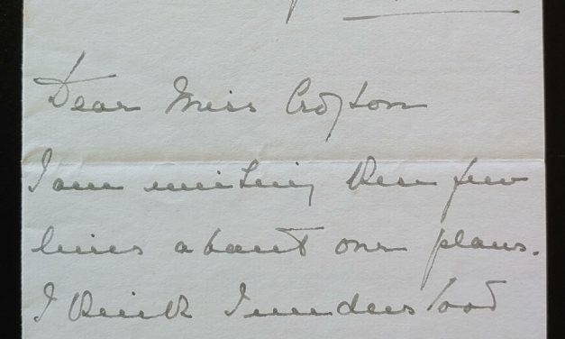 Princess Louise 24 Apr 1905 signed 5×7″ 4pg Cumberland Lodge letter