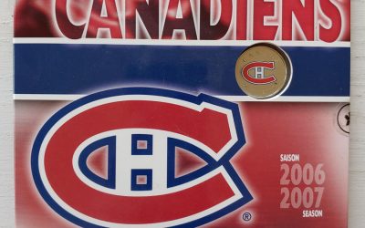 Canadiens BU 2007 coloured Hockey Team 25c in 7-coin Set