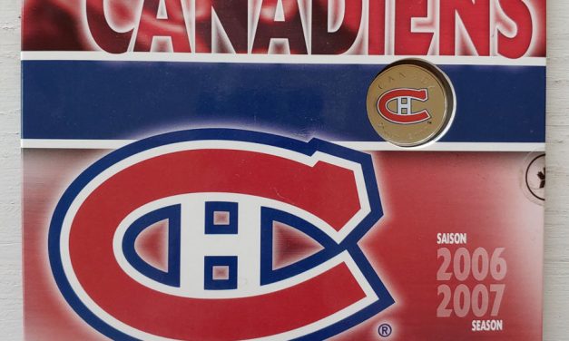 Canadiens BU 2007 coloured Hockey Team 25c in 7-coin Set