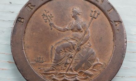 G.B. VF+ 1797 George III Cartwheel Two Pence