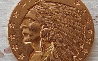 U.S.A. XF 1929 last Indian Head Gold $2.50 Quarter Eagle .12094oz