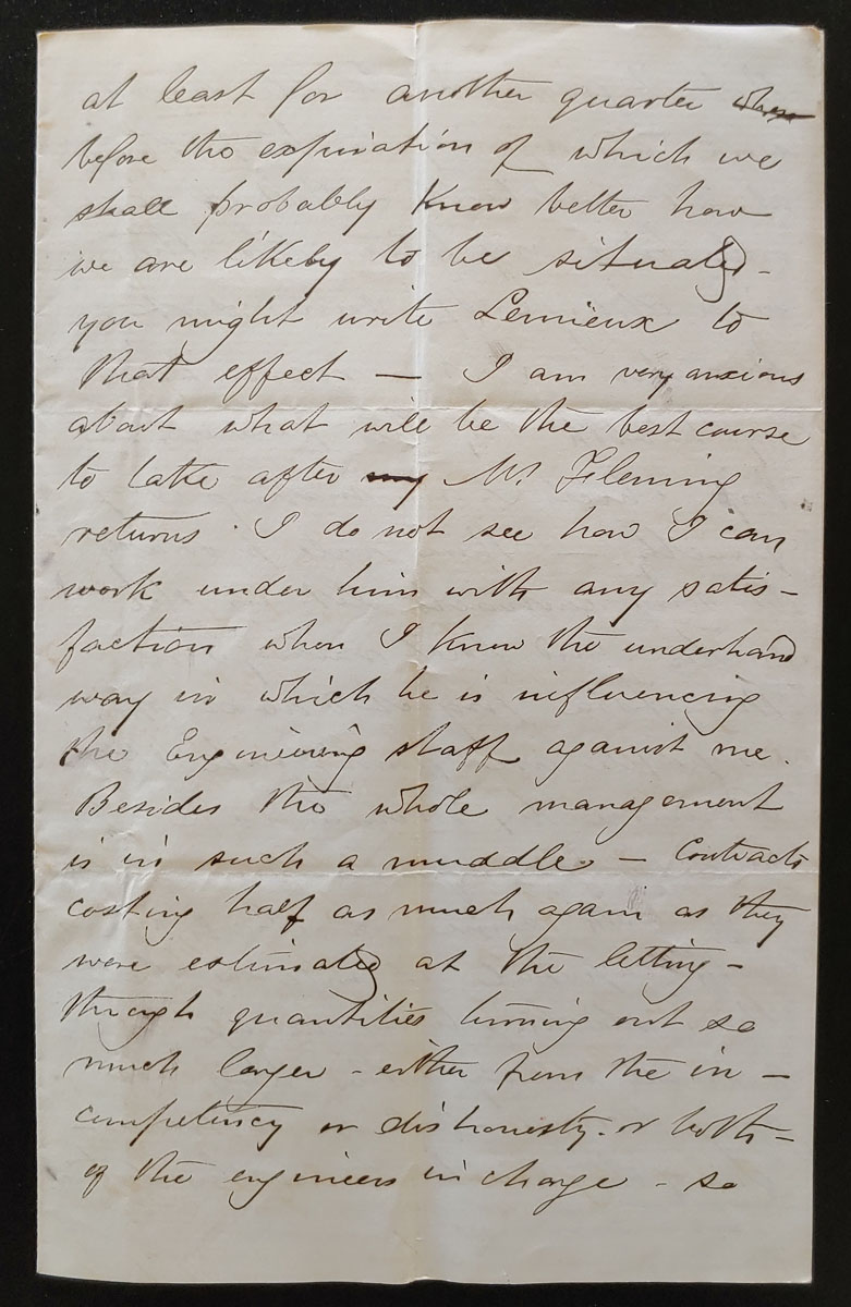 Prince Arthur's Landing Lk Superior 8 Au 1878 Marcus Smith letter