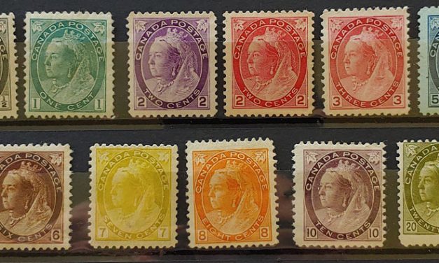 Canada #74-84 Fine+ Mint 1898/1902 QV Numeral Set (11)