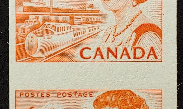 Canada #468A Never Hinged 1967 6c Centennial Coil Misperf ex Penko
