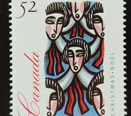 Canada #1534ii VFNH 1994 unissued 52c Christmas