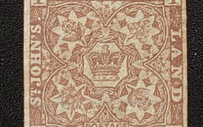 Newfoundland #15Aii VF Unused 1861/62 1d Watermarked
