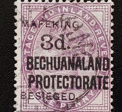 Cape of Good Hope #168 Fine Used 3d on 1d Mafeking Siege
