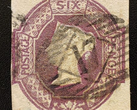 G.B. #7b F/VF Used 6d Deep Violet