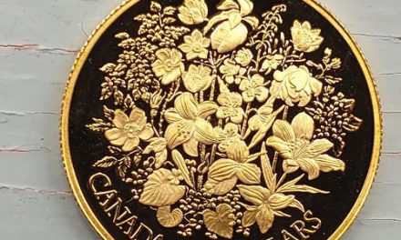 Canada Proof 1977 1/2oz QEII Jubilee Floral $100 Gold