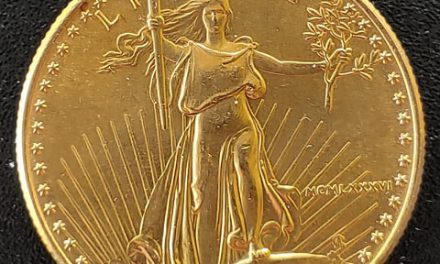 U.S.A. BU 1986 first issue 1/2 ounce pure Gold 25 Dollars