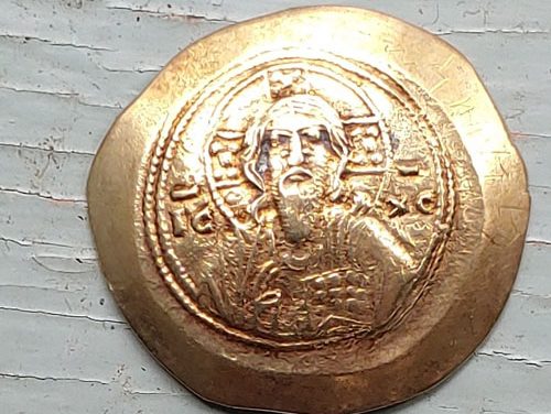 Michael VII 1071-1078 AD 4.46m Gold Histamenon Nomisma