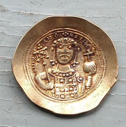 Michael VII 1071-1078 AD 4.46m Gold Histamenon Nomisma
