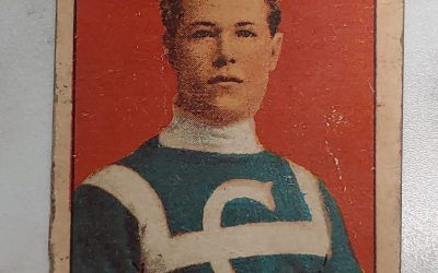 Skinner Poulin C-56 1910/11 #24 Rookie Hockey Card, faults