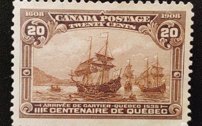 Canada #103 XF Unused 1908 20c Quebec Tercentenary