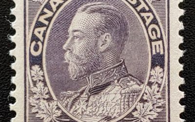Canada #112 VFNH 1922/1925 5c Admiral Shade