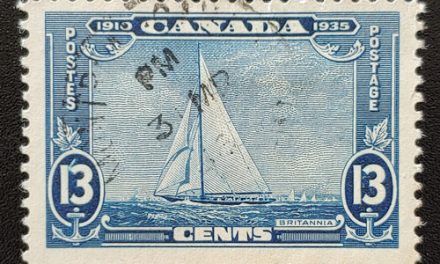 Canada #216i Fine CDS Used 13c Shilling Mark Variety, ex Penko